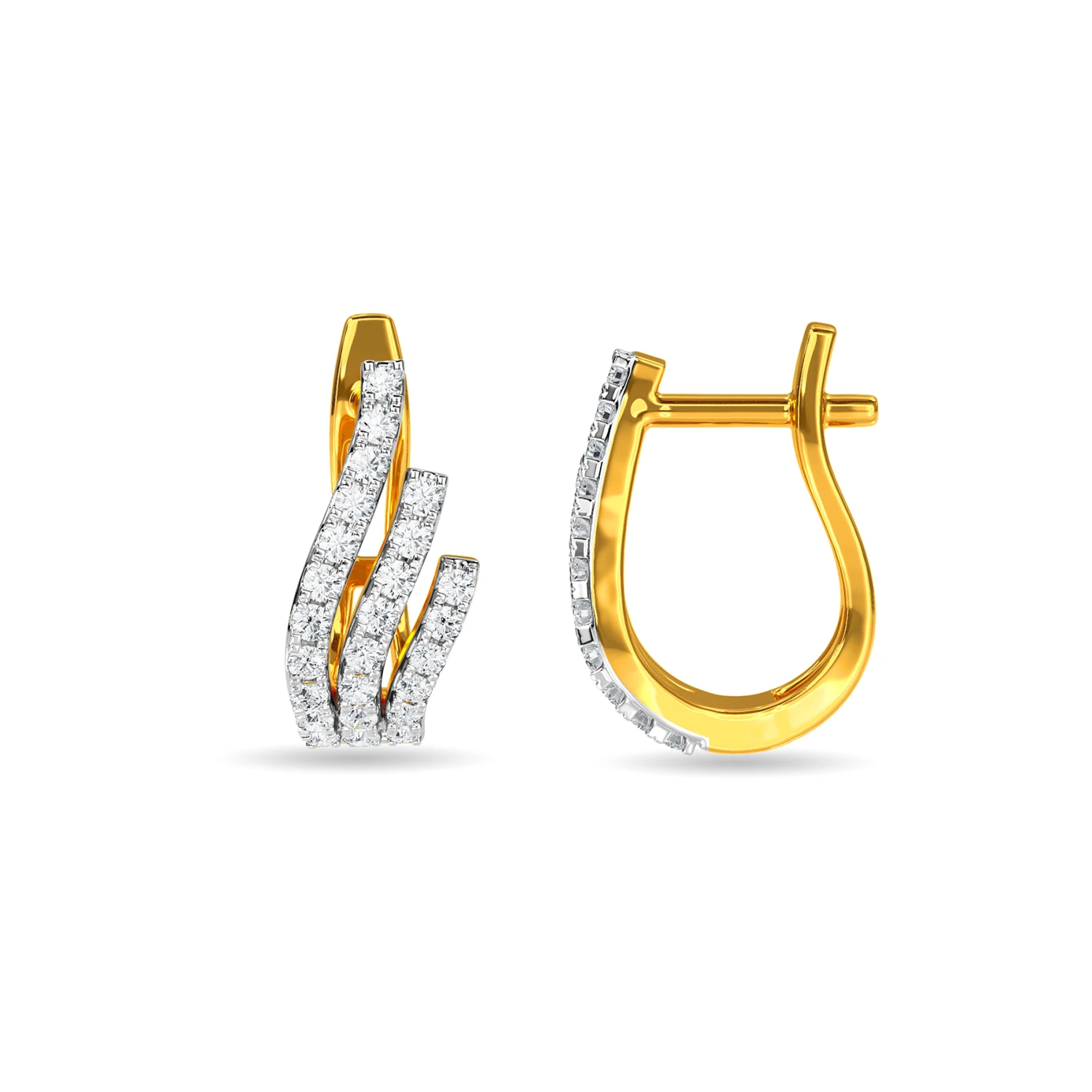 Meenakari Chandbali